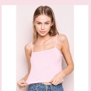 Adorable pink Brandy Melville tank top